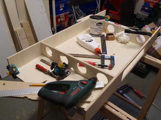 Segmentkasten für das Hartsteinwerk in Bischofsheim