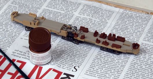 Umbau des Duewag-Gelenktriebwagens von Lima