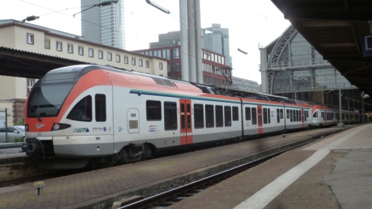 Mittags im Frankfurter Hauptbahnhof