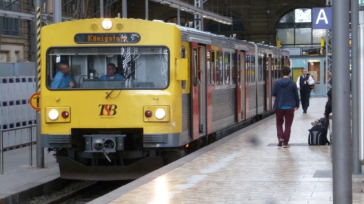 Mittags im Frankfurter Hauptbahnhof