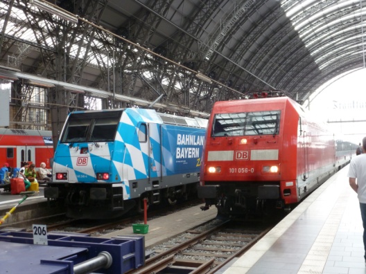 Mittags im Frankfurter Hauptbahnhof