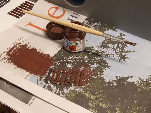 Ein einfaches 1 Meter langes Streckenmodul in H0 - Landschaftsrohbau