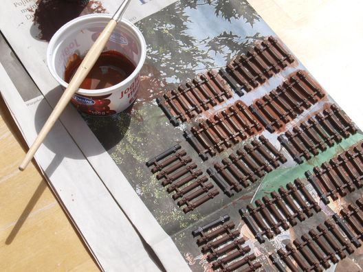 Ein einfaches 1 Meter langes Streckenmodul in H0 - Landschaftsrohbau