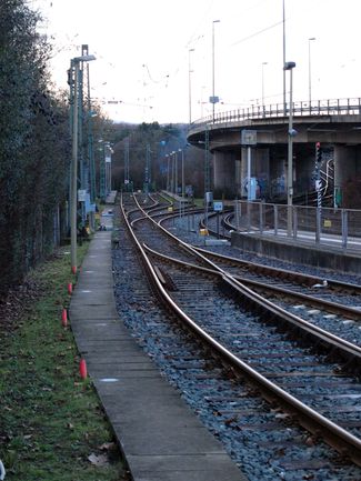 U- und Straßenbahnhaltestelle Ginnheim