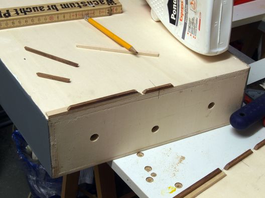 Landschaftsbau auf den schmalen Regelspurmodulen