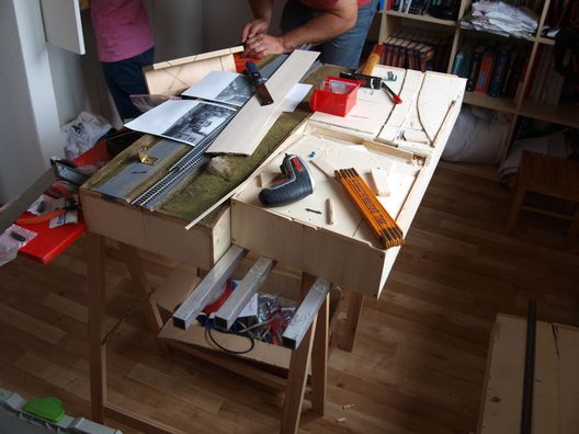 Neue schmale Normalspur-Streckenmodule