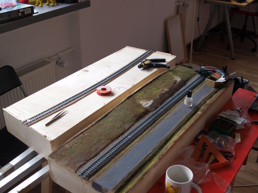 Neue schmale Normalspur-Streckenmodule