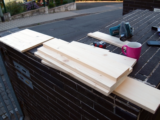 Sawbench aus 18mm starkem Leimholz