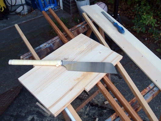 Sawbench aus 18mm starkem Leimholz