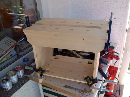 Sawbench aus 18mm starkem Leimholz