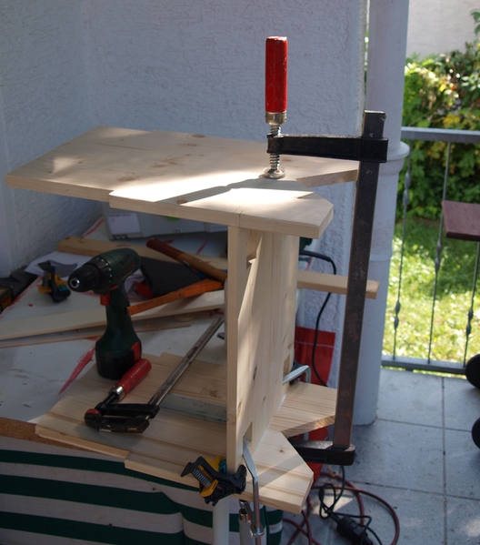 Sawbench aus 18mm starkem Leimholz