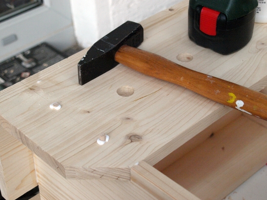 Sawbench aus 18mm starkem Leimholz