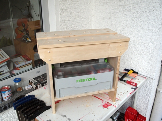 Sawbench aus 18mm starkem Leimholz