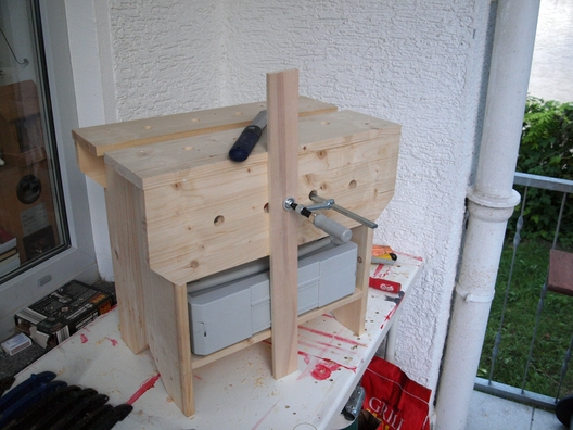 Sawbench aus 18mm starkem Leimholz