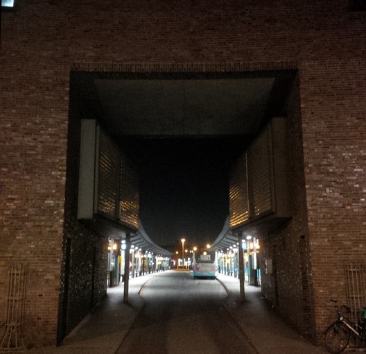 U-Bahnhof Enkheim bei Nacht