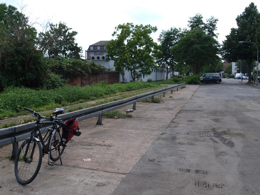 Das ehemalige Stammgleis in der Orber Straße