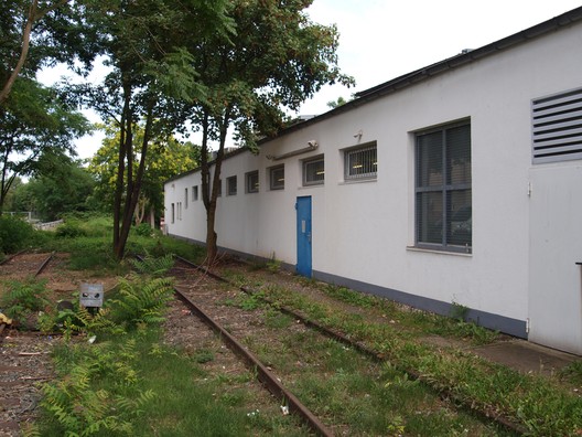 Das ehemalige Stammgleis in der Orber Straße