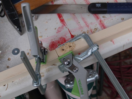 Modulbeine aus Sperrholz und Leisten