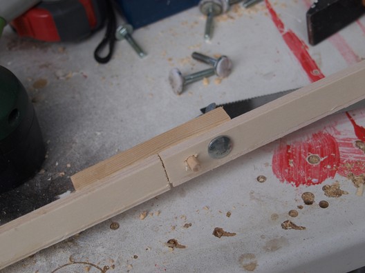 Modulbeine aus Sperrholz und Leisten