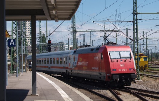 BR 101 im IC-Dienst, Stuttgart Hbf