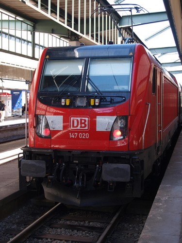 BR 147 in Stuttgart Hbf