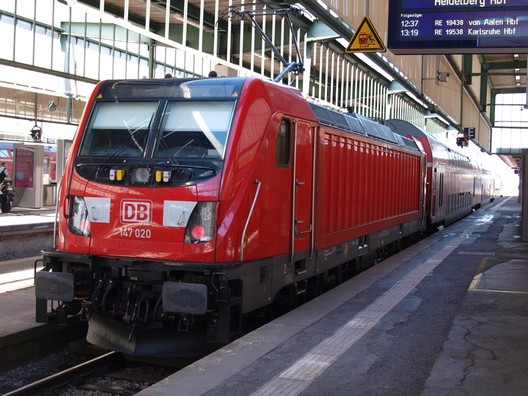 BR 147 in Stuttgart Hbf