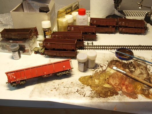 Alterung von Güterwagen