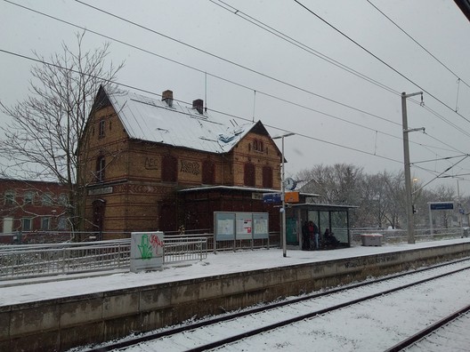 Bahnhof Offenbach Bieber im Dezember 2017