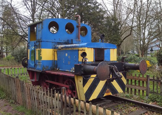 Lok der Industriebahn Offenbach