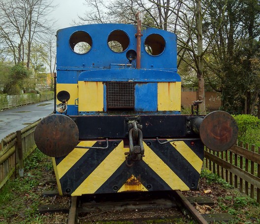 Lok der Industriebahn Offenbach