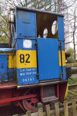 Lok der Industriebahn Offenbach