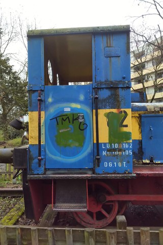Lok der Industriebahn Offenbach