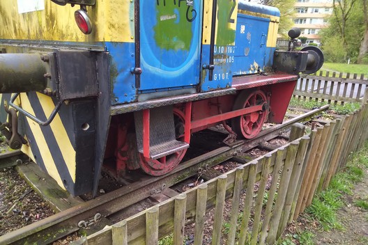 Lok der Industriebahn Offenbach