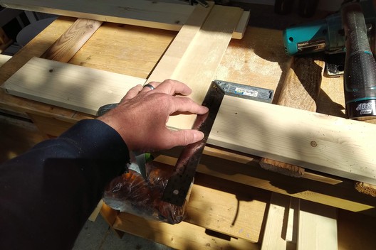 Ein Stand Up Desk aus Leimholz