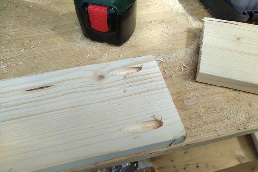 Ein Stand Up Desk aus Leimholz