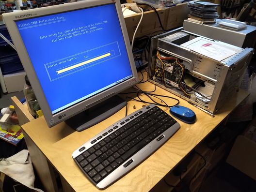Windows 2000 -- die Installation