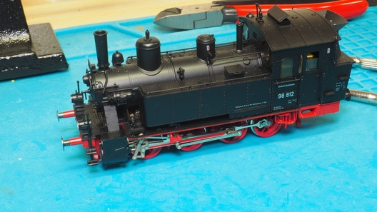 Die 98 sieht nach dem Umbau richtig prima aus.