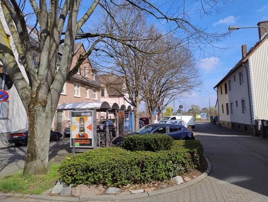 Endhaltestelle Fechenheim der Linie 11