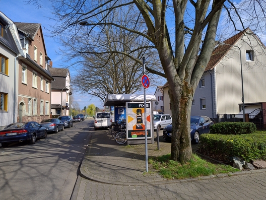 Endhaltestelle Fechenheim der Linie 11