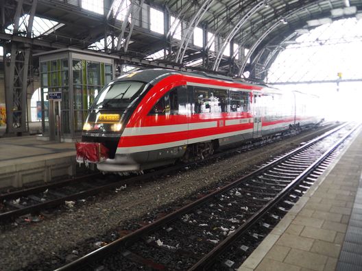 Von Frankfurt nach Dresden und zurück, 14.02.2025