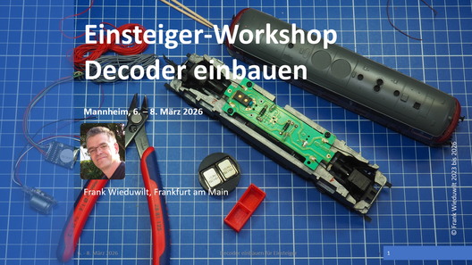 Workshop Decoder einbauen