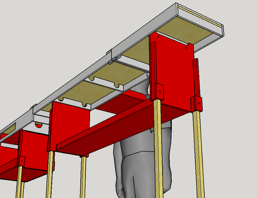 Entwurf für einen Fiddleyard zum Zusammenklappen