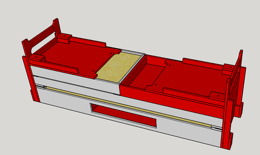 Entwurf für einen Fiddleyard zum Zusammenklappen