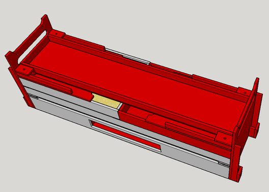 Entwurf für einen Fiddleyard zum Zusammenklappen