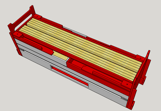 Entwurf für einen Fiddleyard zum Zusammenklappen
