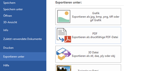 AnyRail 6 mit pdf-Export