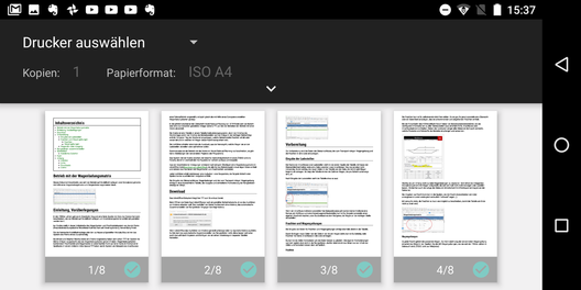 Markdown mit Markor unter Android - Gemini