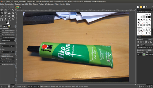 Der MATE-Desktop - Gimp