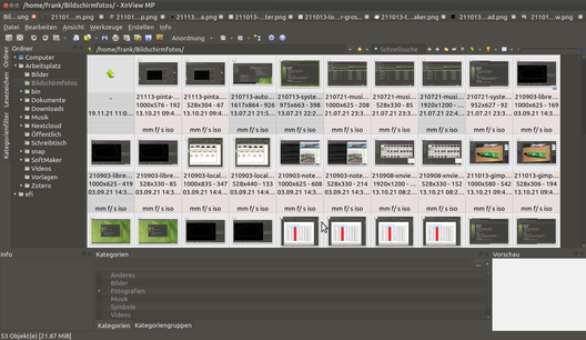 Der MATE-Desktop - XnView