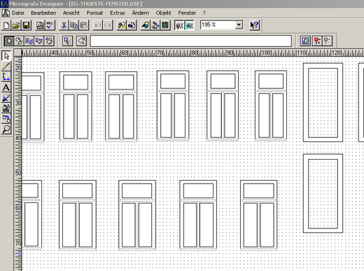 Fenster im Zeichenprogramm